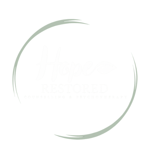 Soft sage green circular lines forming an incomplete minimalist circle